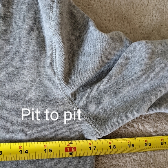 Victoria Secret Pink Grey Everyday Lounge Full-Zip Hoodie Size XS - Picture 9 of 13